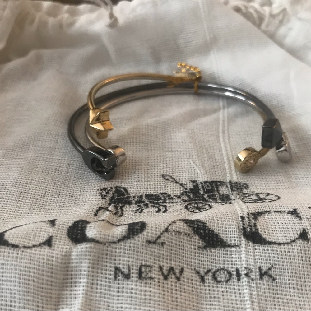 NWOT Coach Cuffs (set of 3)